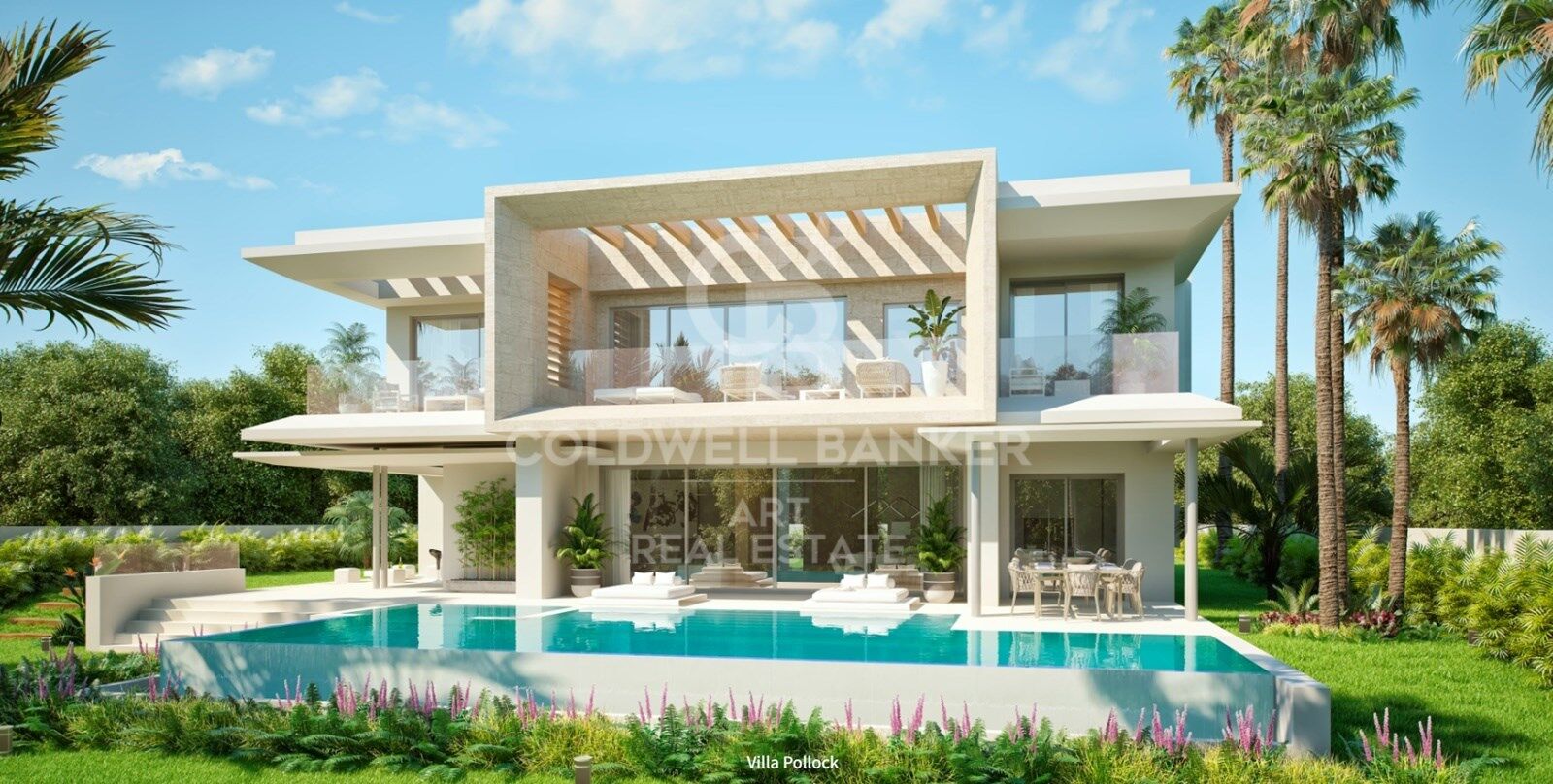 Exclusive modern villas in Palo Alto, ojén