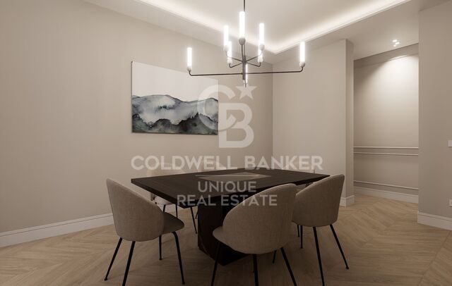 Brand new 3-bedroom flat in the Barrio de Salamanca, Madrid