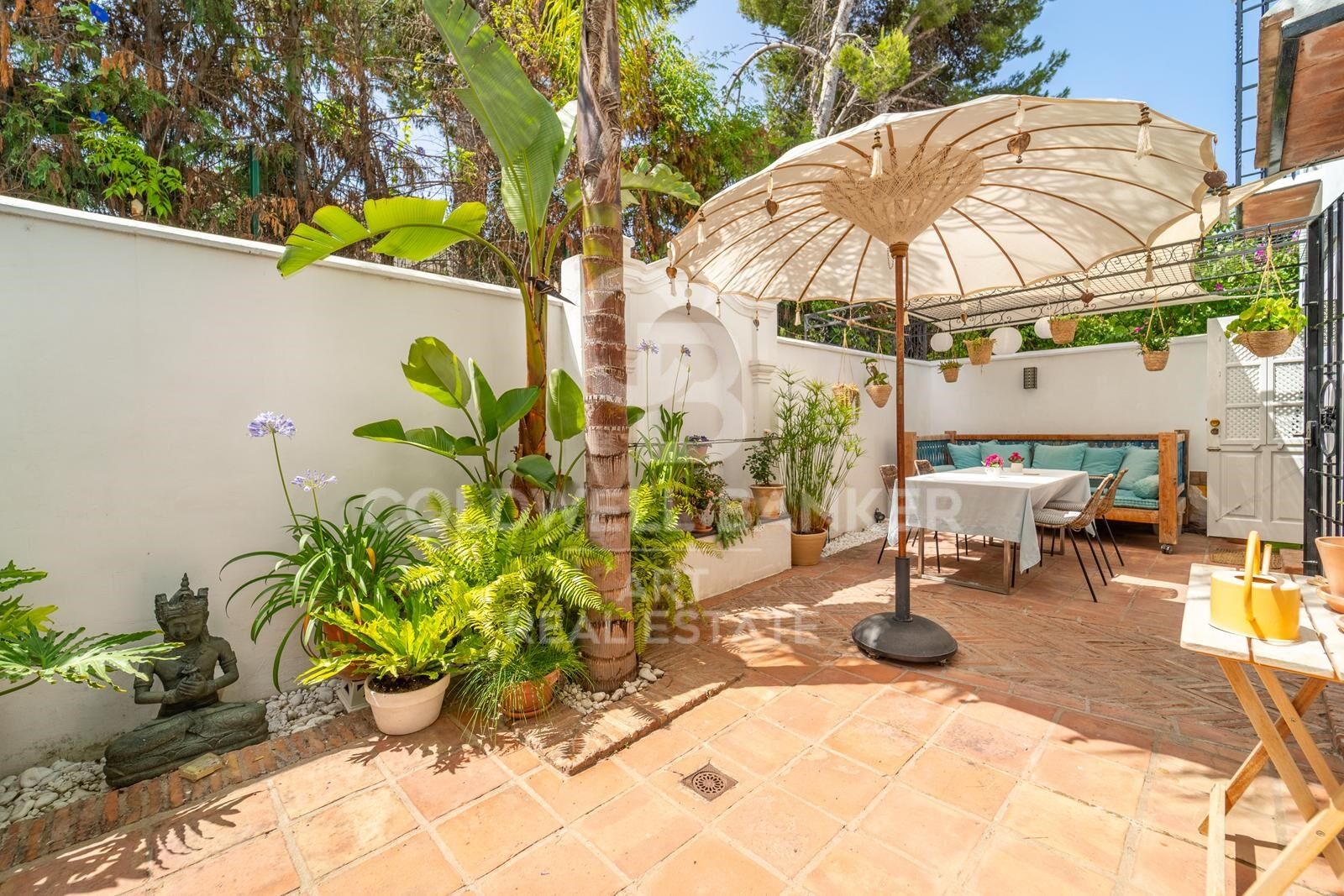 Encantadora casa adosada con vistas en Lomas del Marbella Club Pueblo