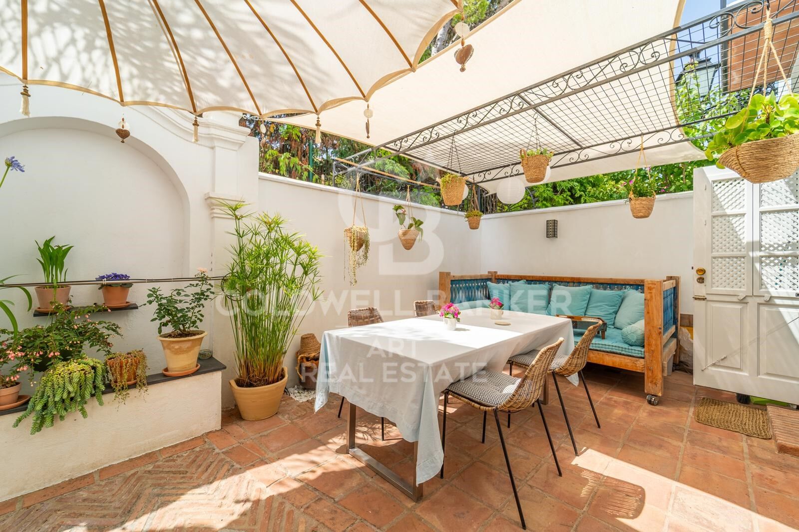 Encantadora casa adosada con vistas en Lomas del Marbella Club Pueblo