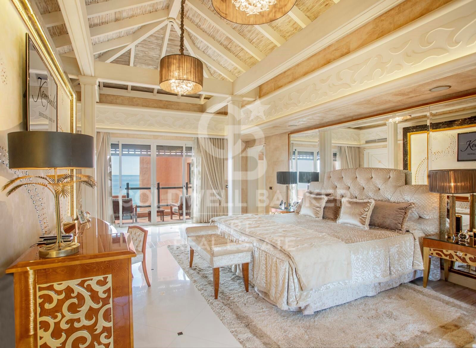 Exclusive penthouse in the private wing of Kempinski Hotel Bahia with panoramic sea views, Estepona