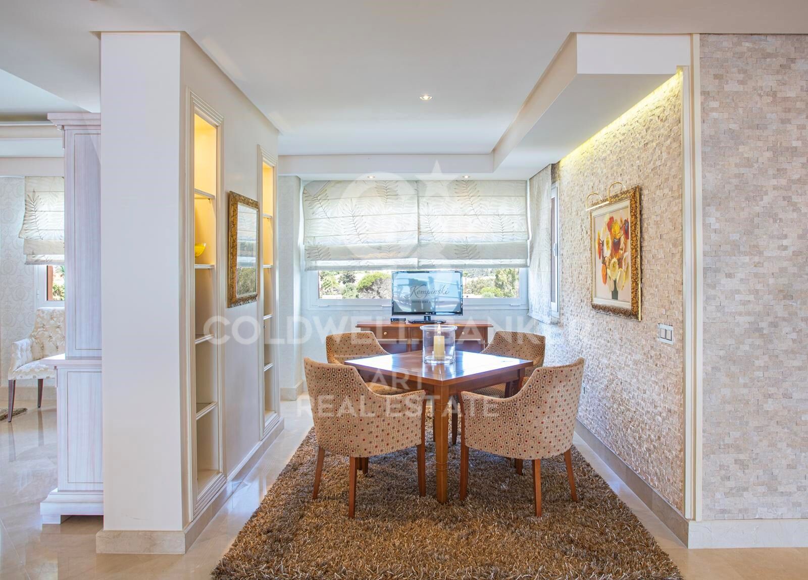 Exclusive penthouse in the private wing of Kempinski Hotel Bahia with panoramic sea views, Estepona