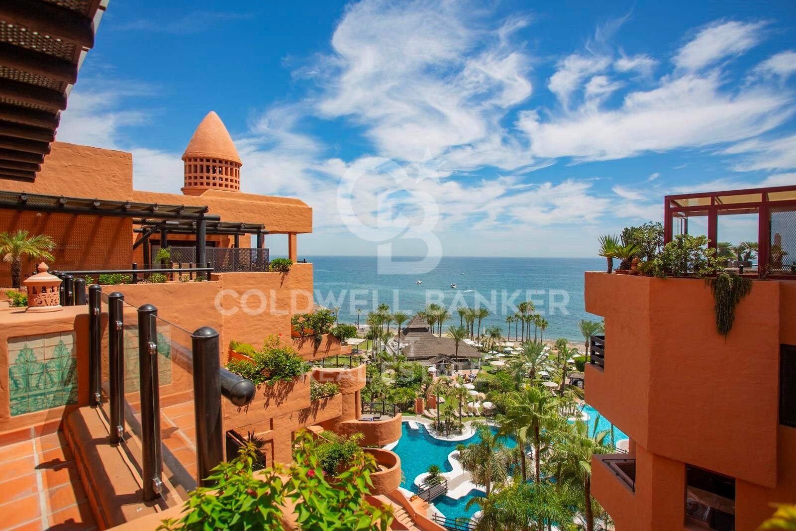 Exclusive penthouse in the private wing of Kempinski Hotel Bahia with panoramic sea views, Estepona