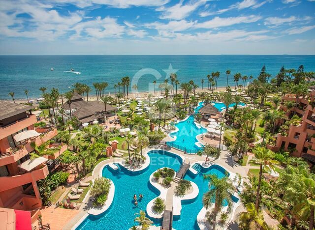 Exclusive penthouse in the private wing of Kempinski Hotel Bahia with panoramic sea views, Estepona