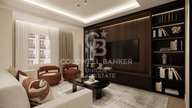 Exterior flat with 2 terraces in Lista, Madrid