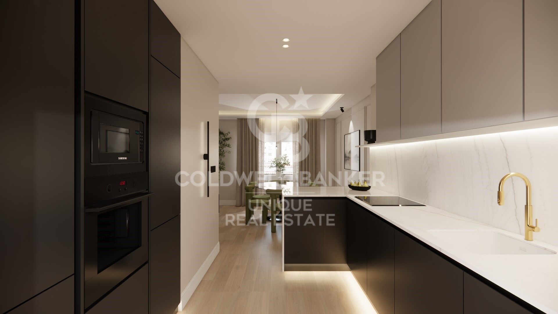 Luminoso piso a estrenar de 3 habitaciones en Ibiza, Madrid