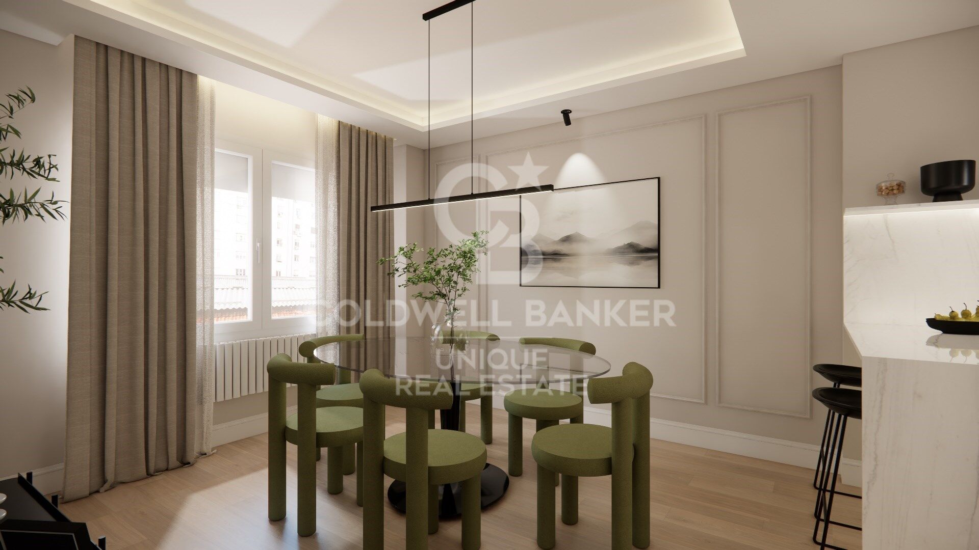 Luminoso piso a estrenar de 3 habitaciones en Ibiza, Madrid