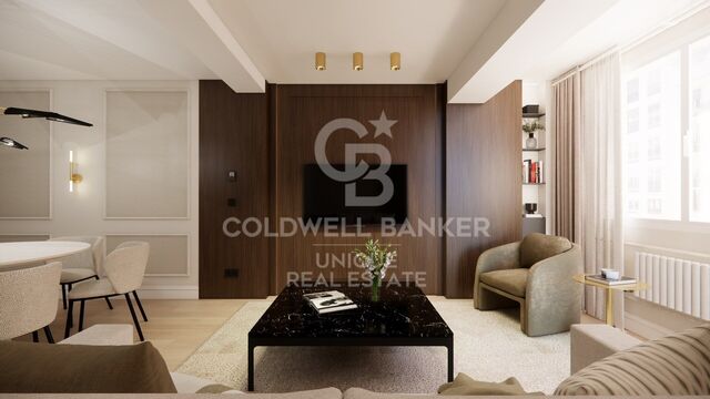 3-bedroom exterior flat with terrace and garage in Lista, Madrid