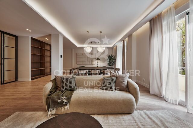 Piso exterior a estrenar con 4 habitaciones y terraza en Goya, Madrid