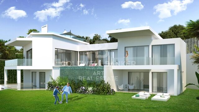 Baugrundstück mit Teilstruktur in Toplage, La Montúa, Marbella