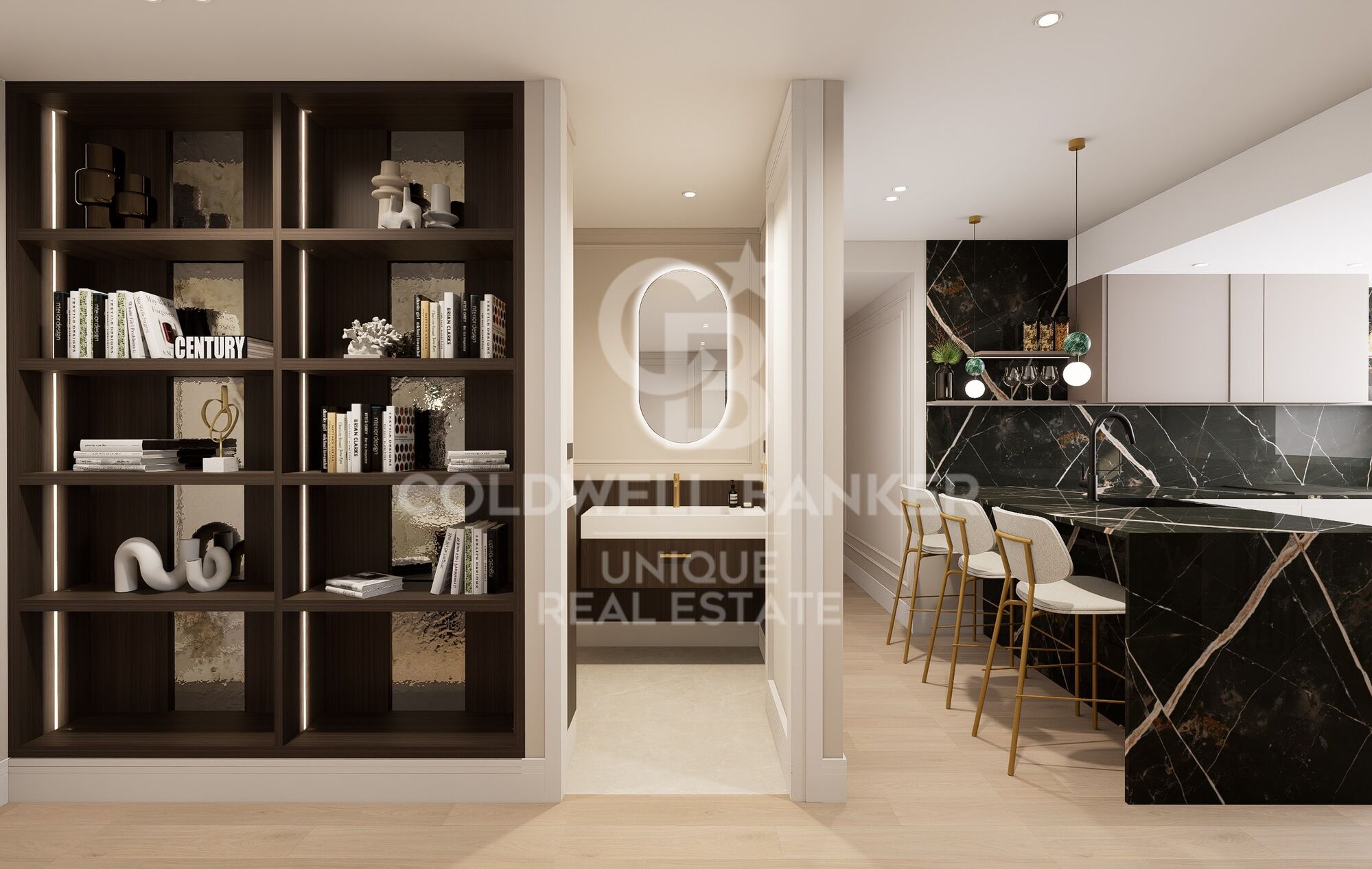 Brandneue 3-Zimmer-Wohnung mit Balkon in Lista, Madrid