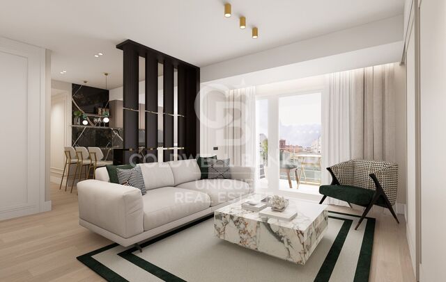 Brand new 3-bedroom flat with balcony in Lista, Madrid