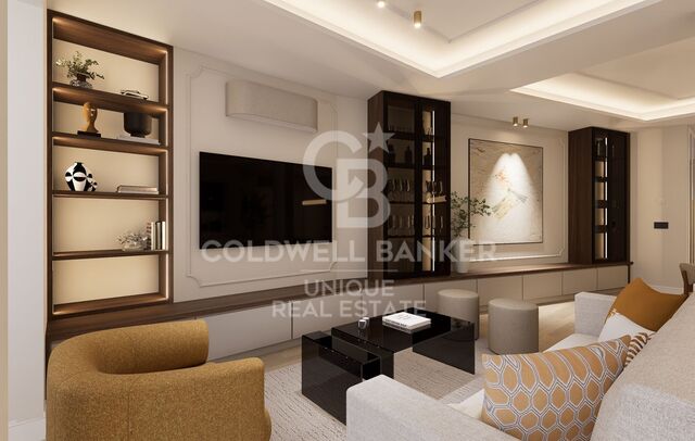 Brand new 3-bedroom flat in Goya, Madrid