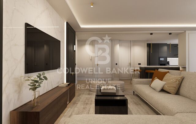 Brand new 3-bedroom flat in the Barrio de Salamanca, Madrid