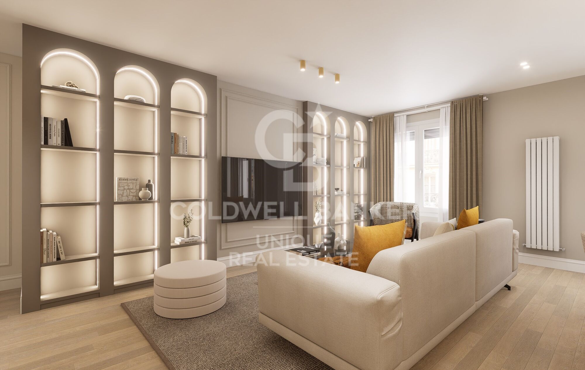 Piso a estrenar de 2 habitaciones en el Barrio de Salamanca, Madrid