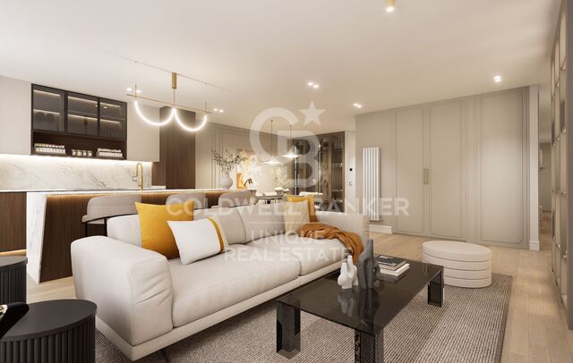 Piso a estrenar de 2 habitaciones en el Barrio de Salamanca, Madrid