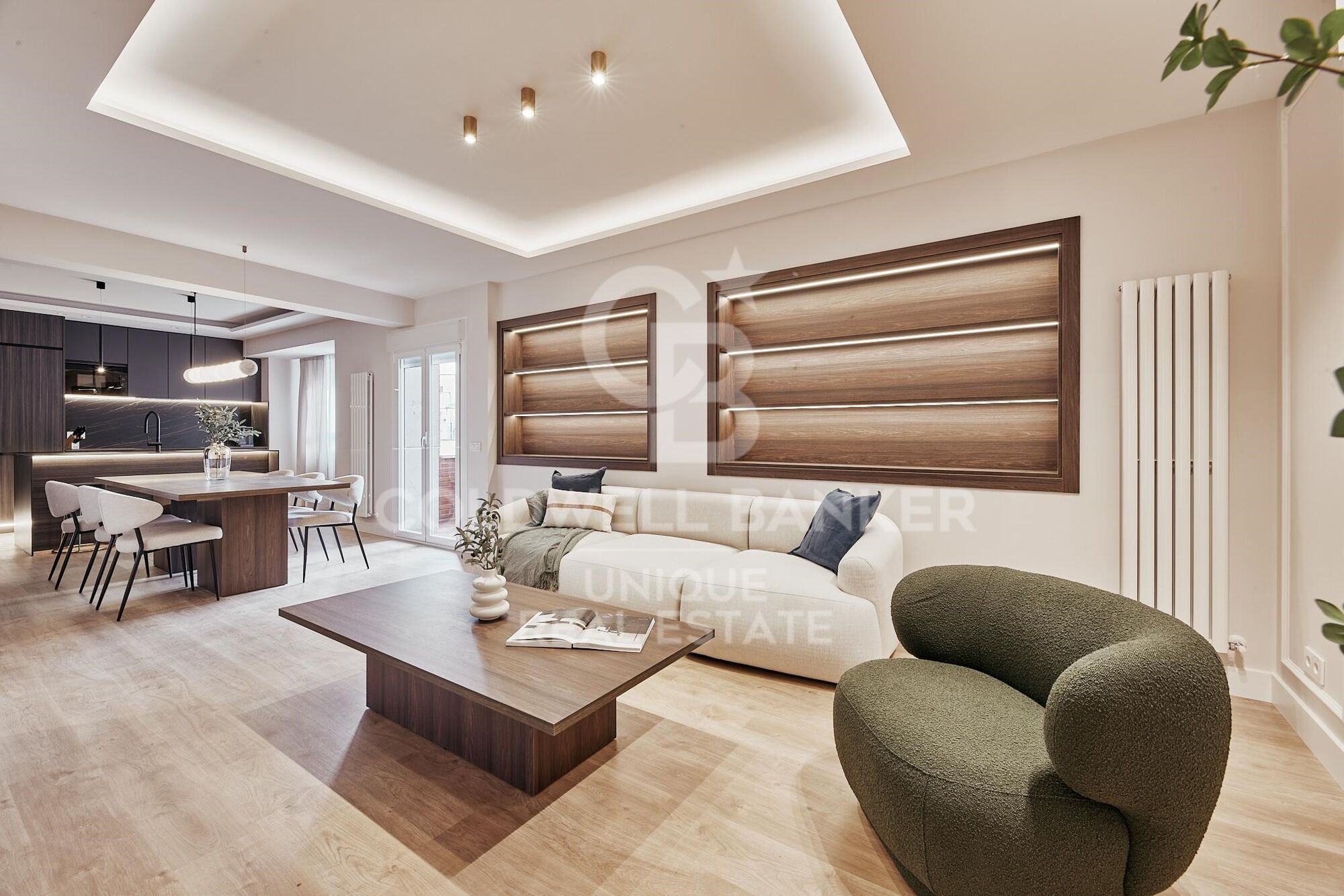 Piso a estrenar de 3 habitaciones en Almagro, Madrid