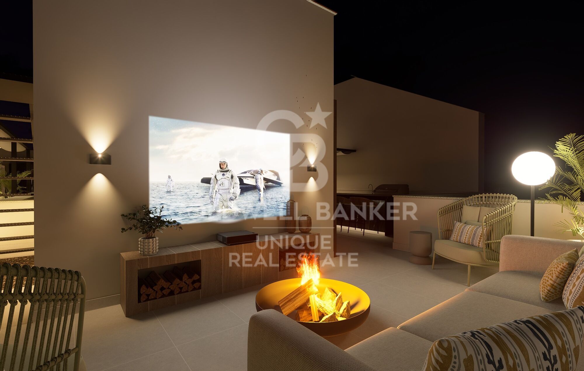 Brand new 4-bedroom penthouse with terrace and pool in the centre of Madrid