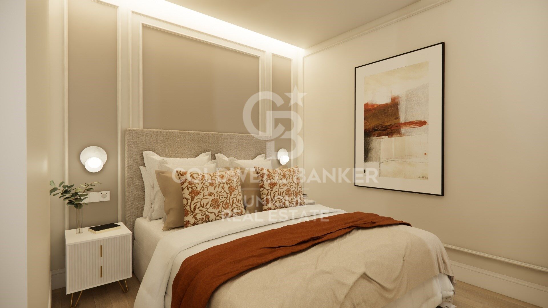 Brand new 4-bedroom penthouse with terrace and pool in the centre of Madrid