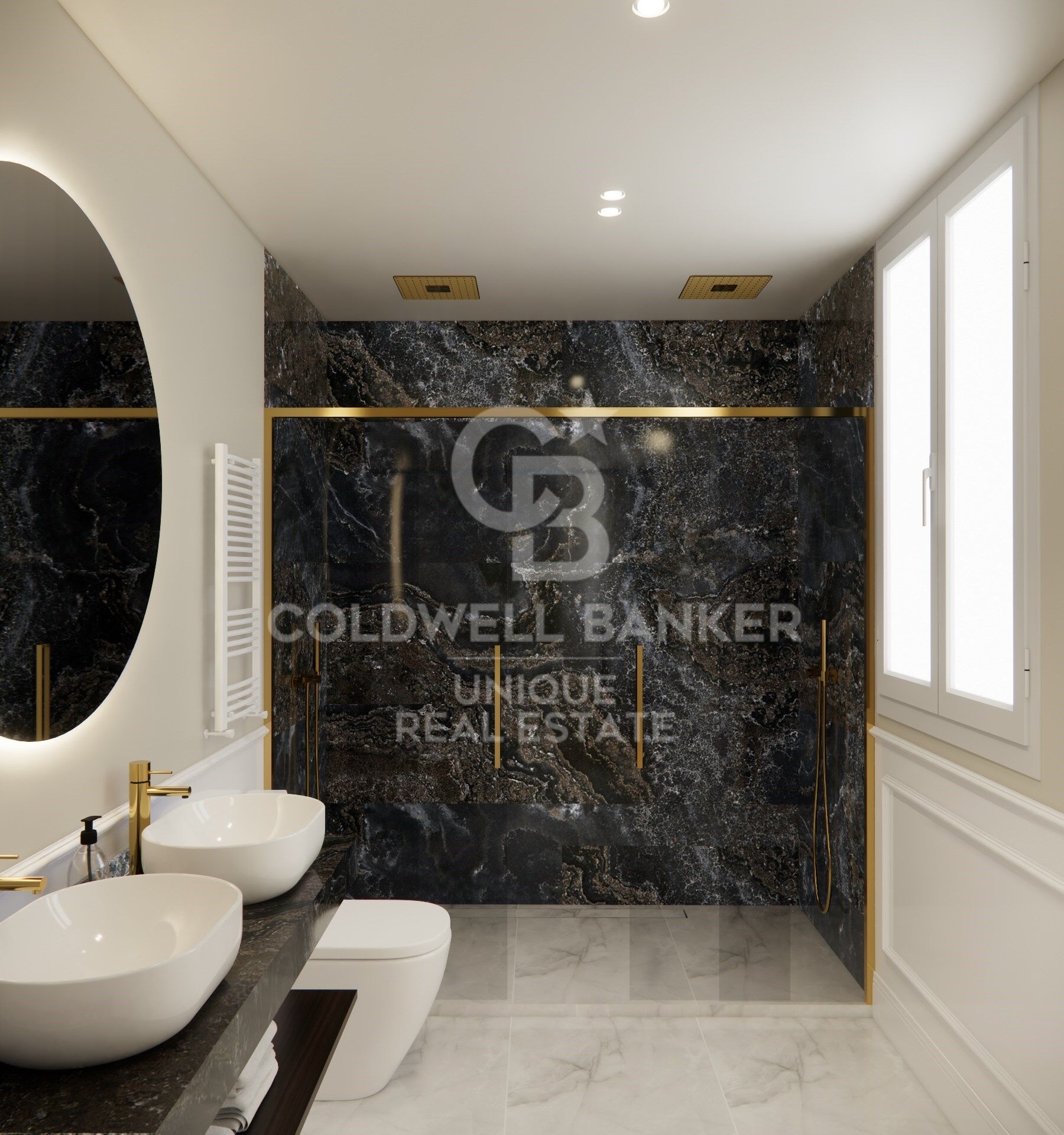 Brand new 4-bedroom penthouse with terrace and pool in the centre of Madrid