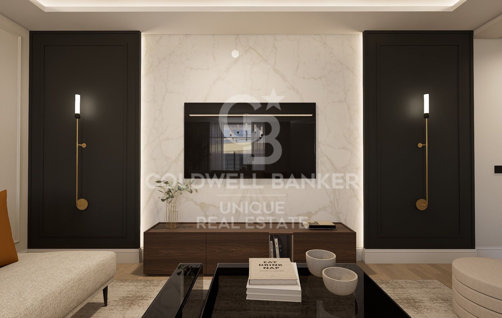 Brandneue 3-Zimmer-Außenwohnung mit Terrasse in Castellana, Madrid