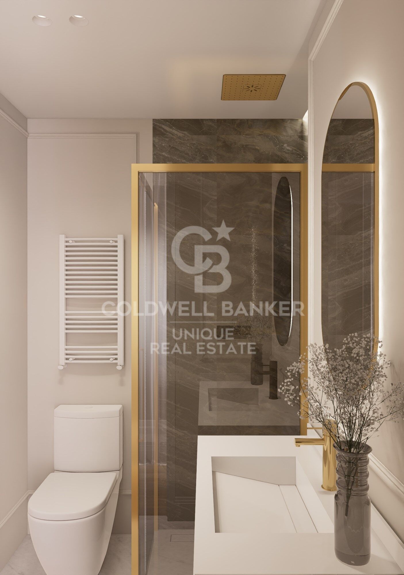 Brandneue 3-Zimmer-Außenwohnung mit Terrasse in Castellana, Madrid