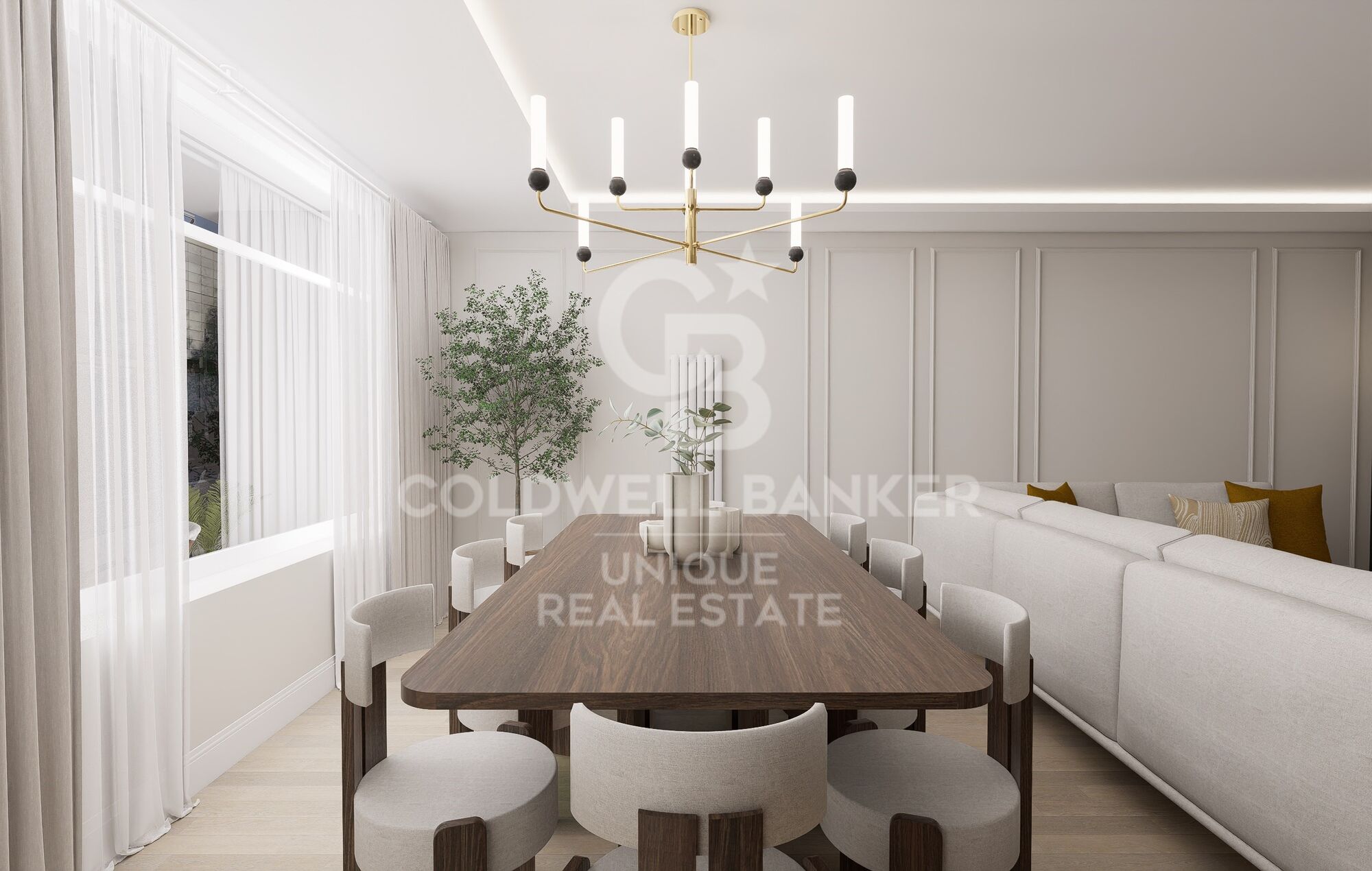 Brandneue 3-Zimmer-Außenwohnung mit Terrasse in Castellana, Madrid