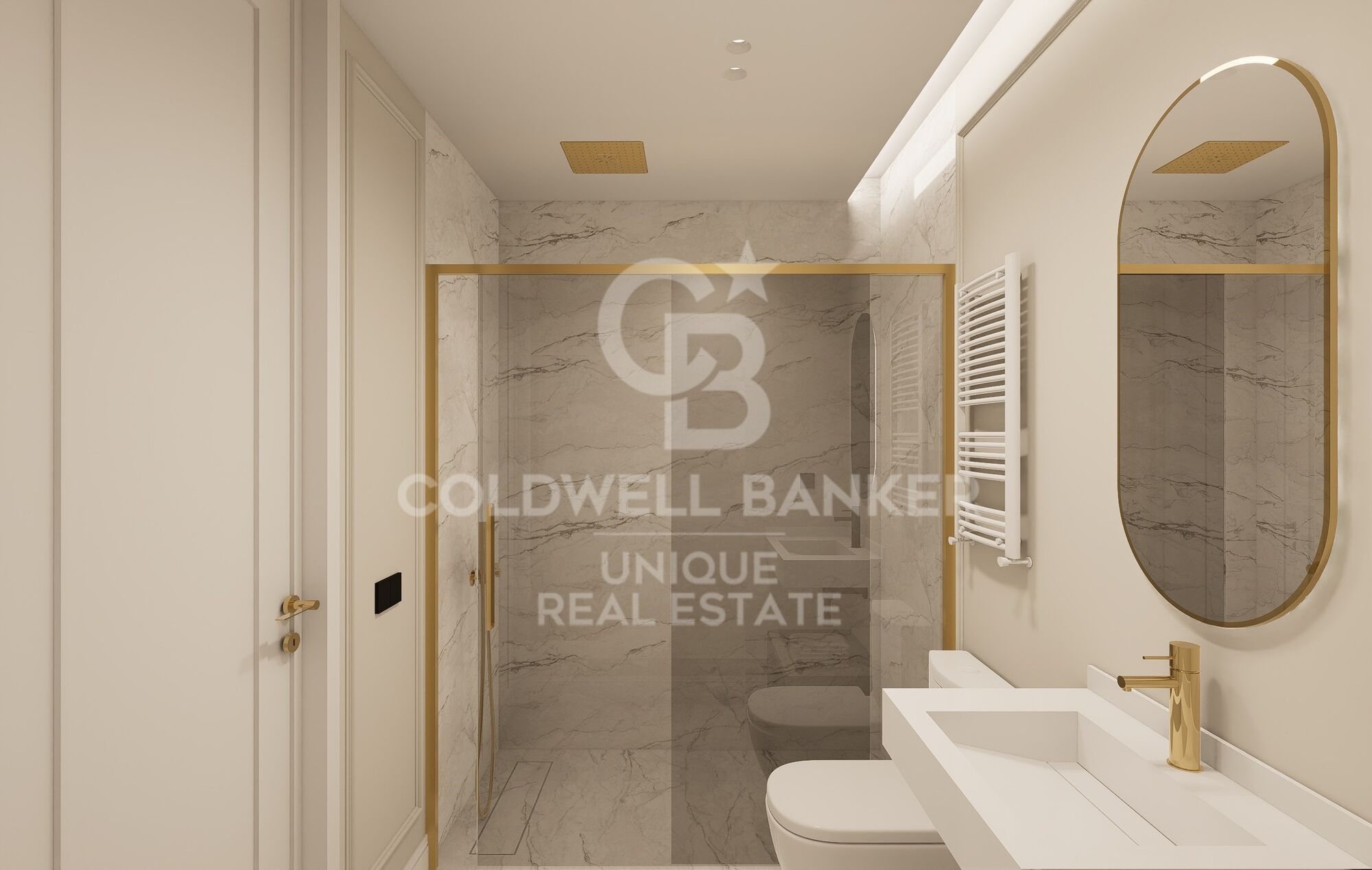 Brandneue 3-Zimmer-Außenwohnung mit Terrasse in Castellana, Madrid