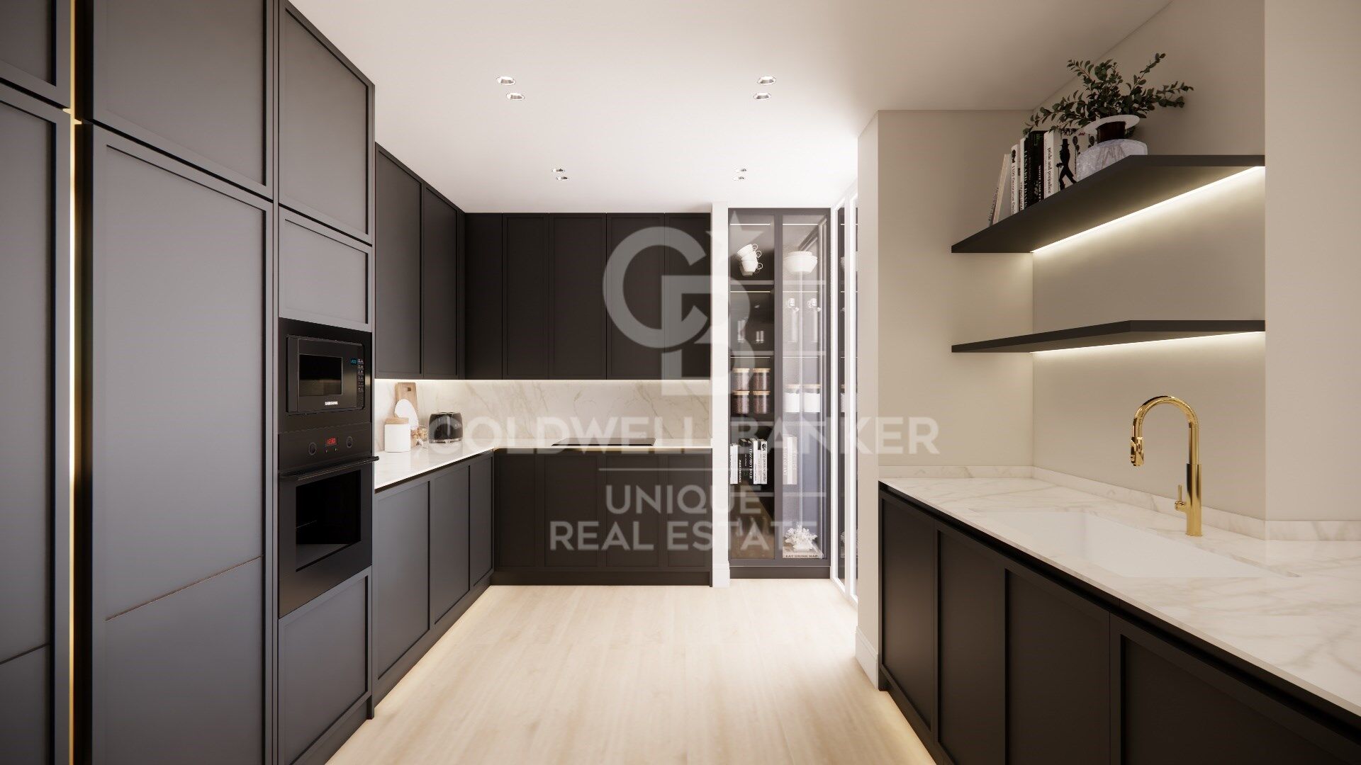 Brandneue 3-Zimmer-Außenwohnung mit Terrasse in Castellana, Madrid