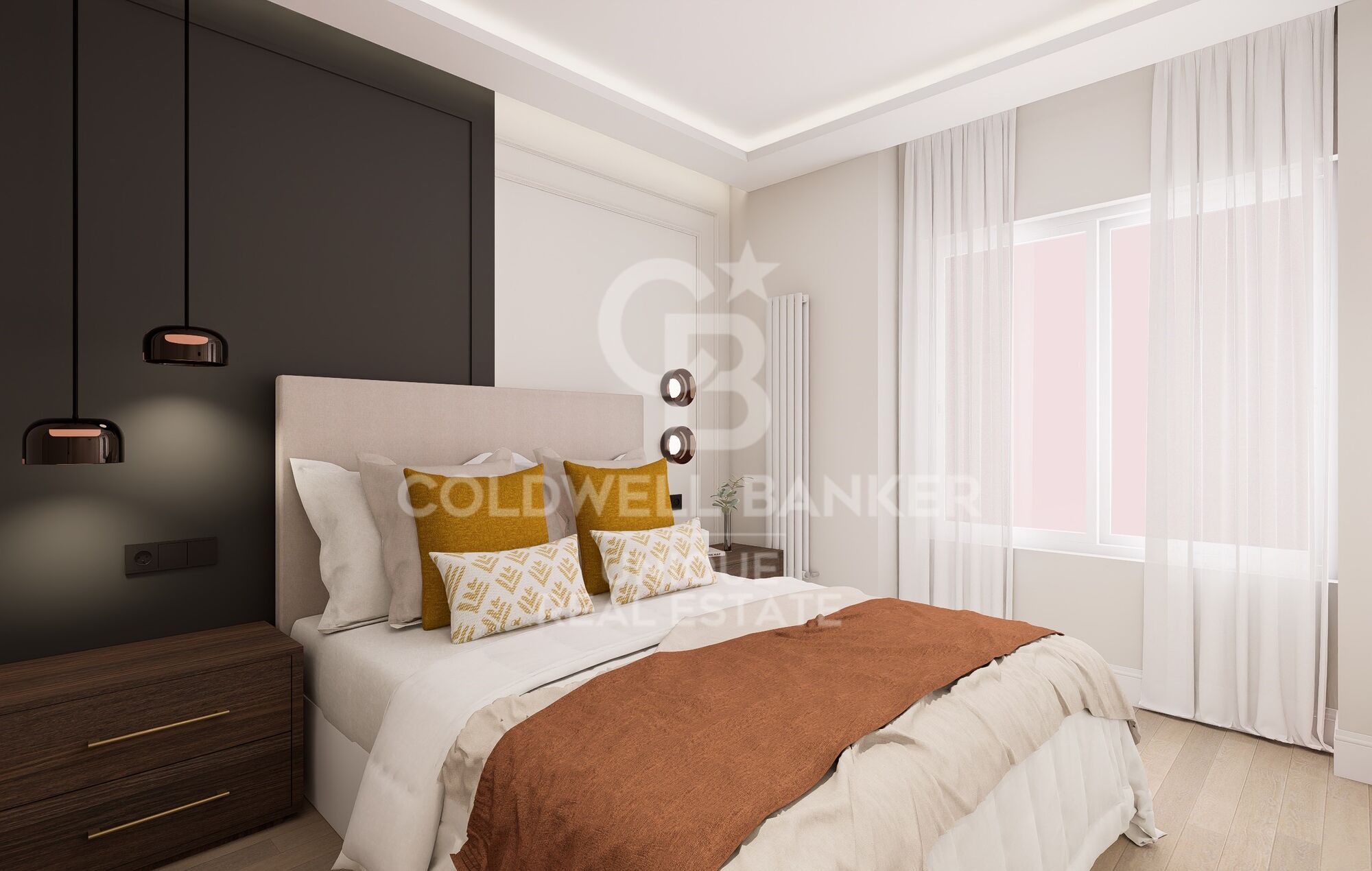 Brand new 3-bedroom exterior flat with terrace in Castellana, Madrid