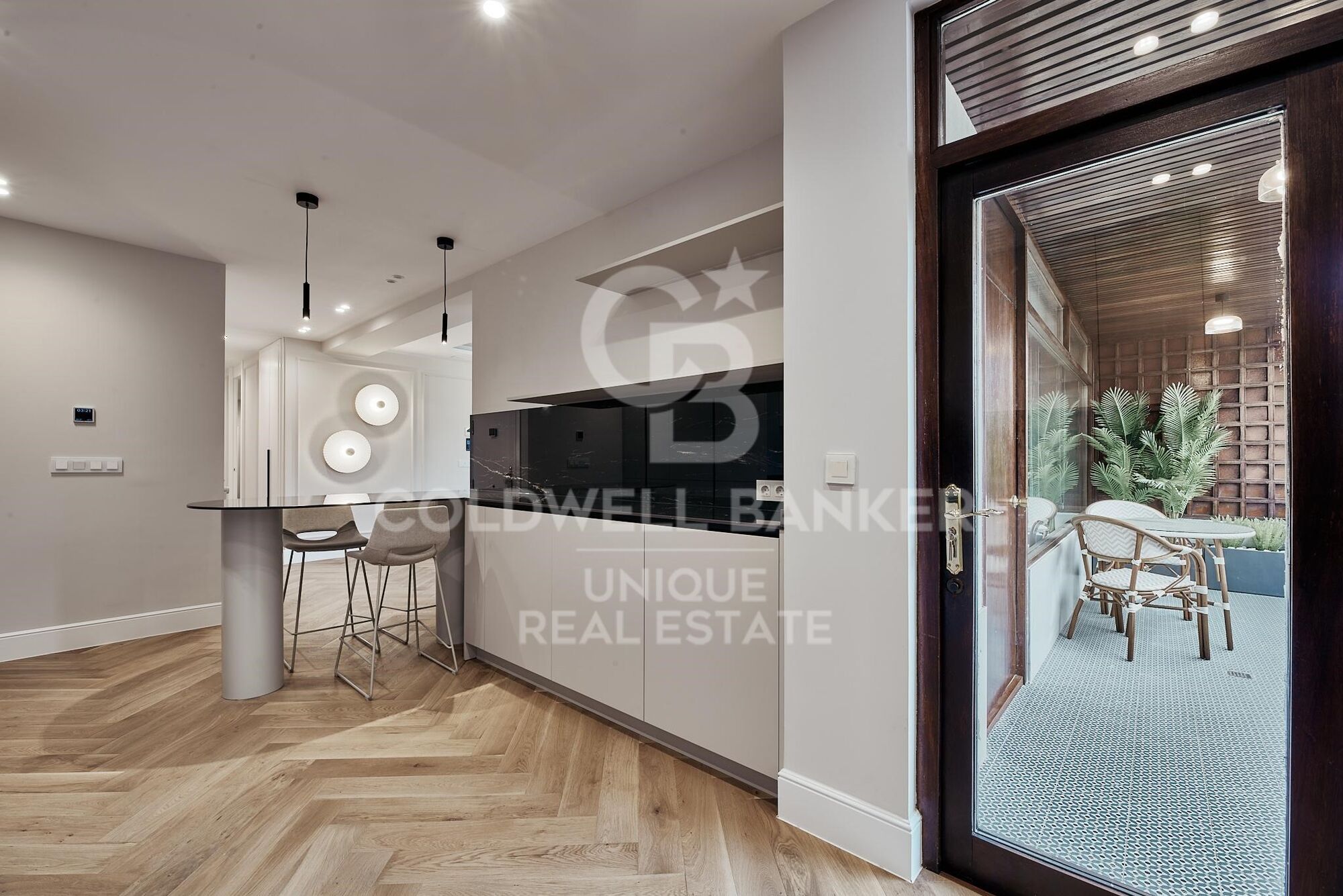 Piso exterior a estrenar de 3 habitaciones con terraza en Castellana, Madrid