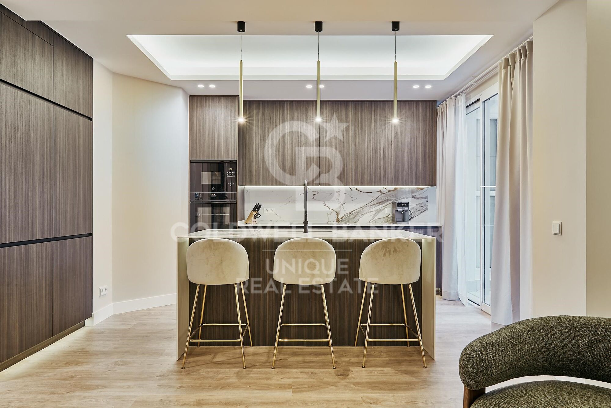 Piso a estrenar de 3 habitaciones y amplia terraza en Castellana, Madrid