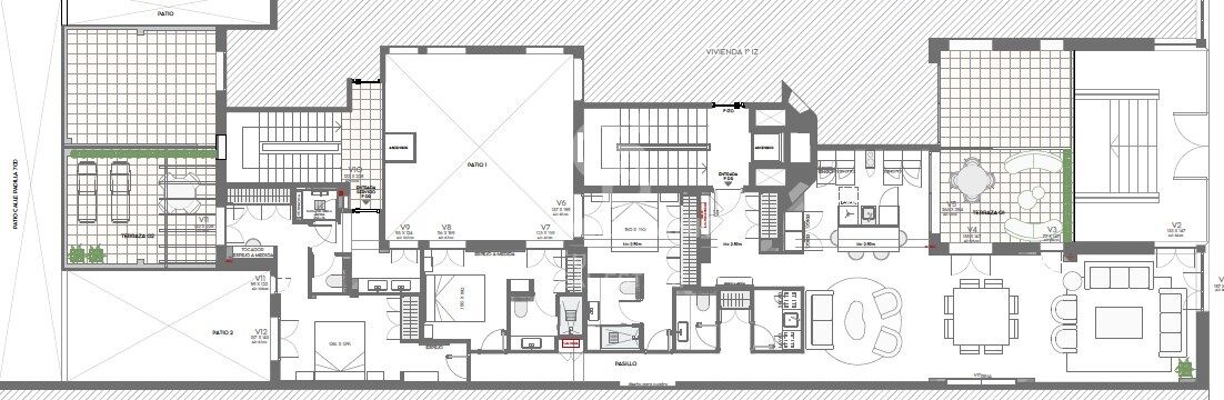 Brand new flat with 3 bedrooms and large terrace in Castellana, Madrid