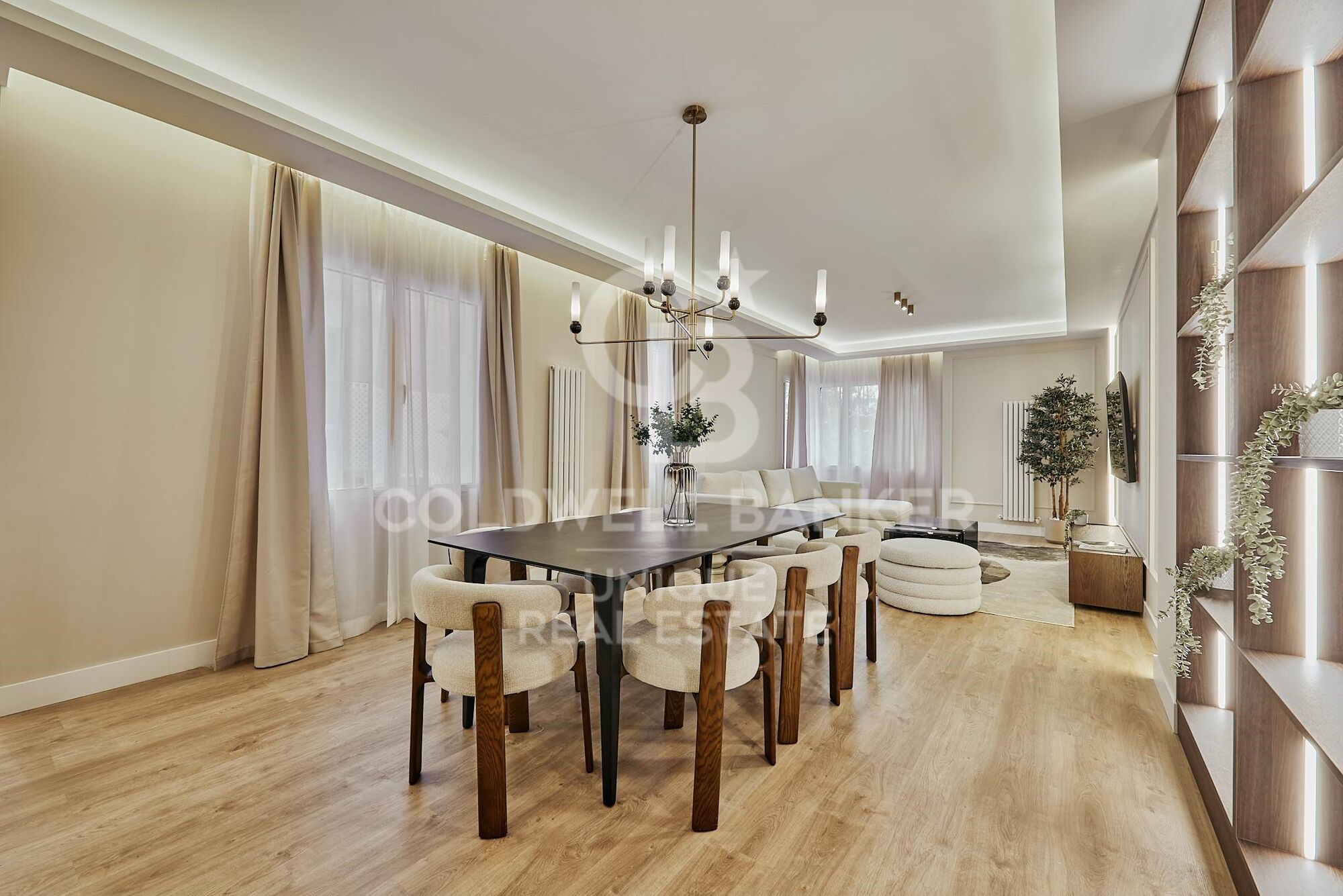 Brandneue Wohnung mit 3 Schlafzimmern und großer Terrasse in Castellana, Madrid