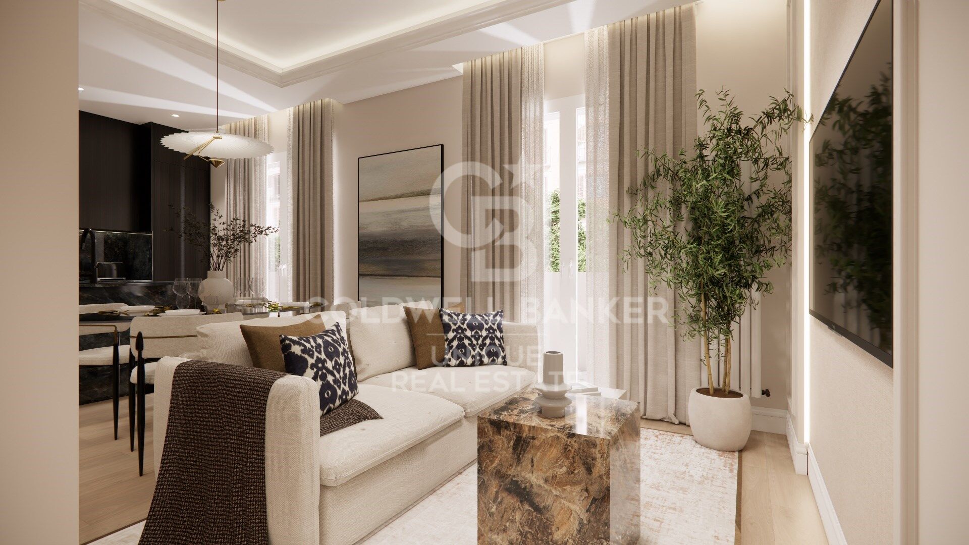 Piso de 3 habitaciones y balcón a estrenar en Velázquez, Madrid