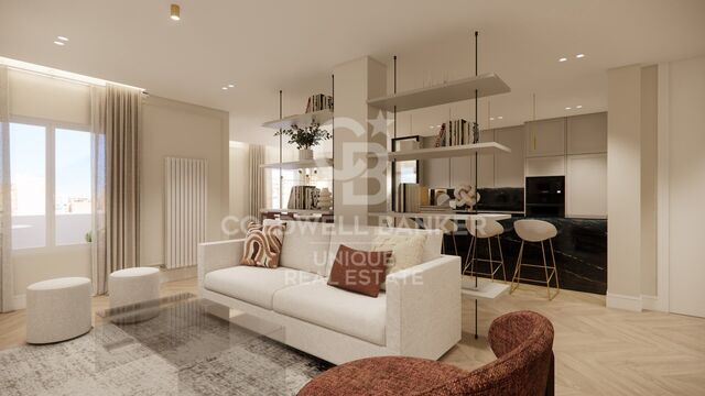 Piso a estrenar de 3 habitaciones balcón, garaje y trastero en Castellana, Madrid