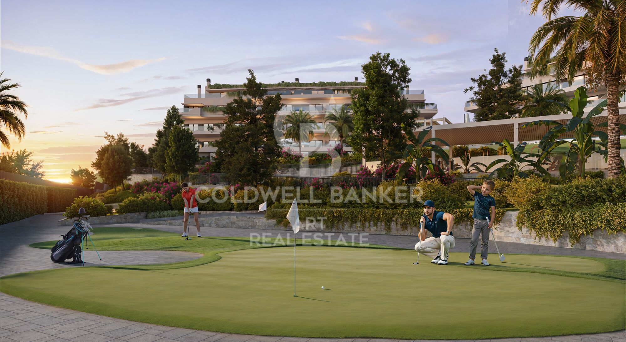 Moderne Neubauwohnungen in El Chaparral, Mijas