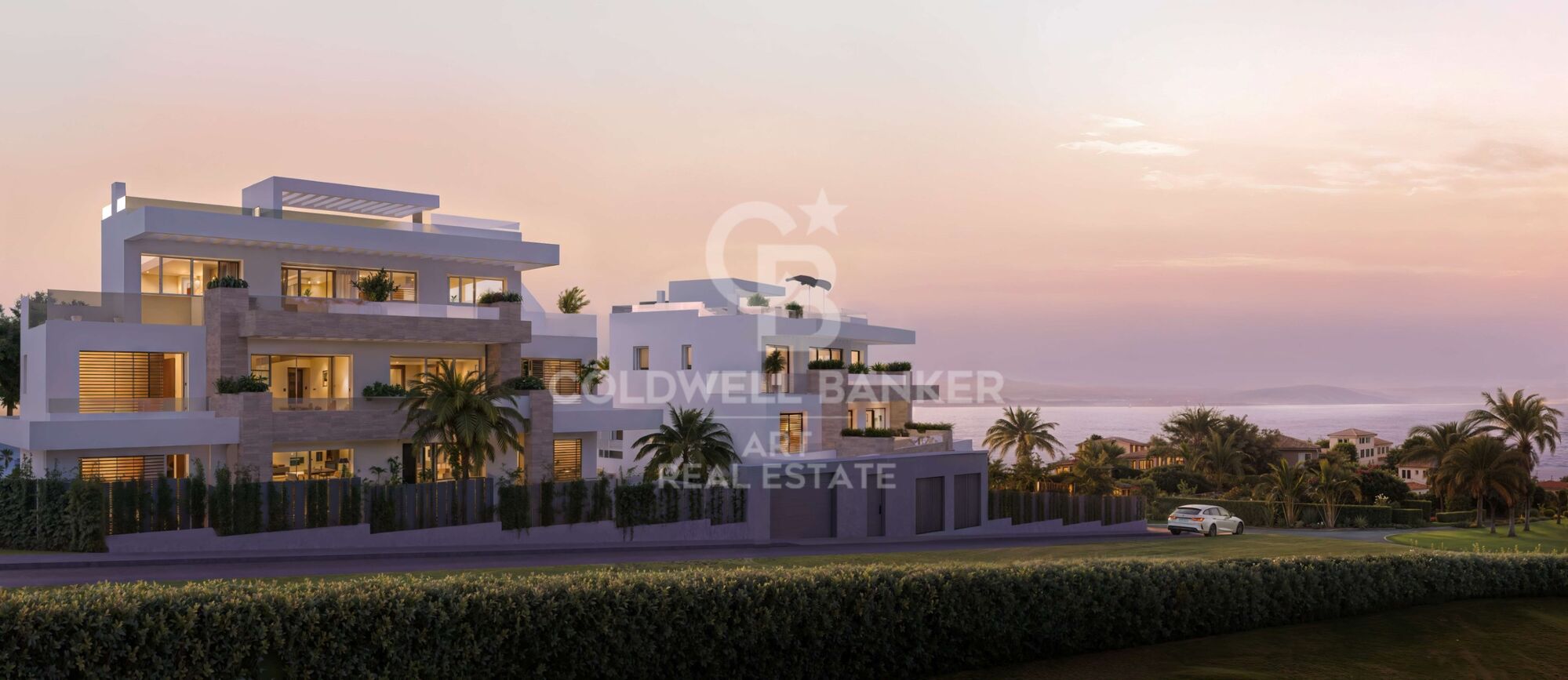 Exclusivos apartamentos de obra nueva a pie de playa en Estepona