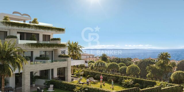 Exclusivos apartamentos de obra nueva a pie de playa en Estepona