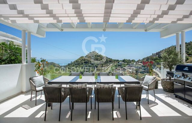 Luxury penthouse with panoramic sea views - Palo Alto, Marbella