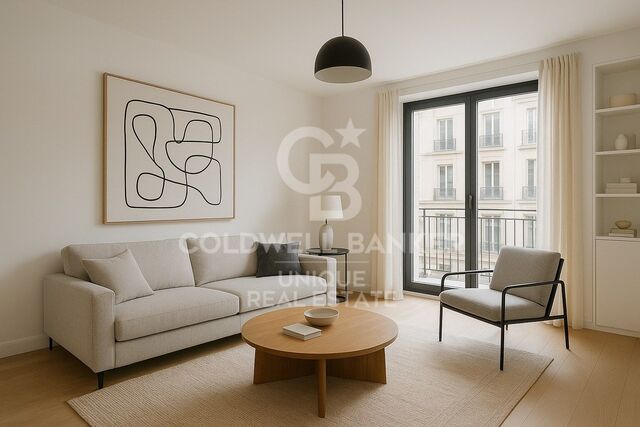 Brand new 3-bedroom flat with terrace in Lista, Madrid