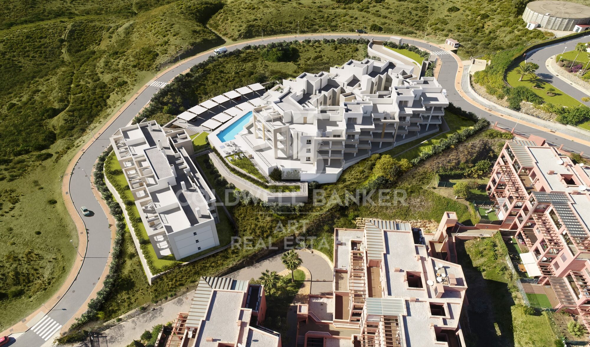 Nouveaux appartements avec vue panoramique à Mijas