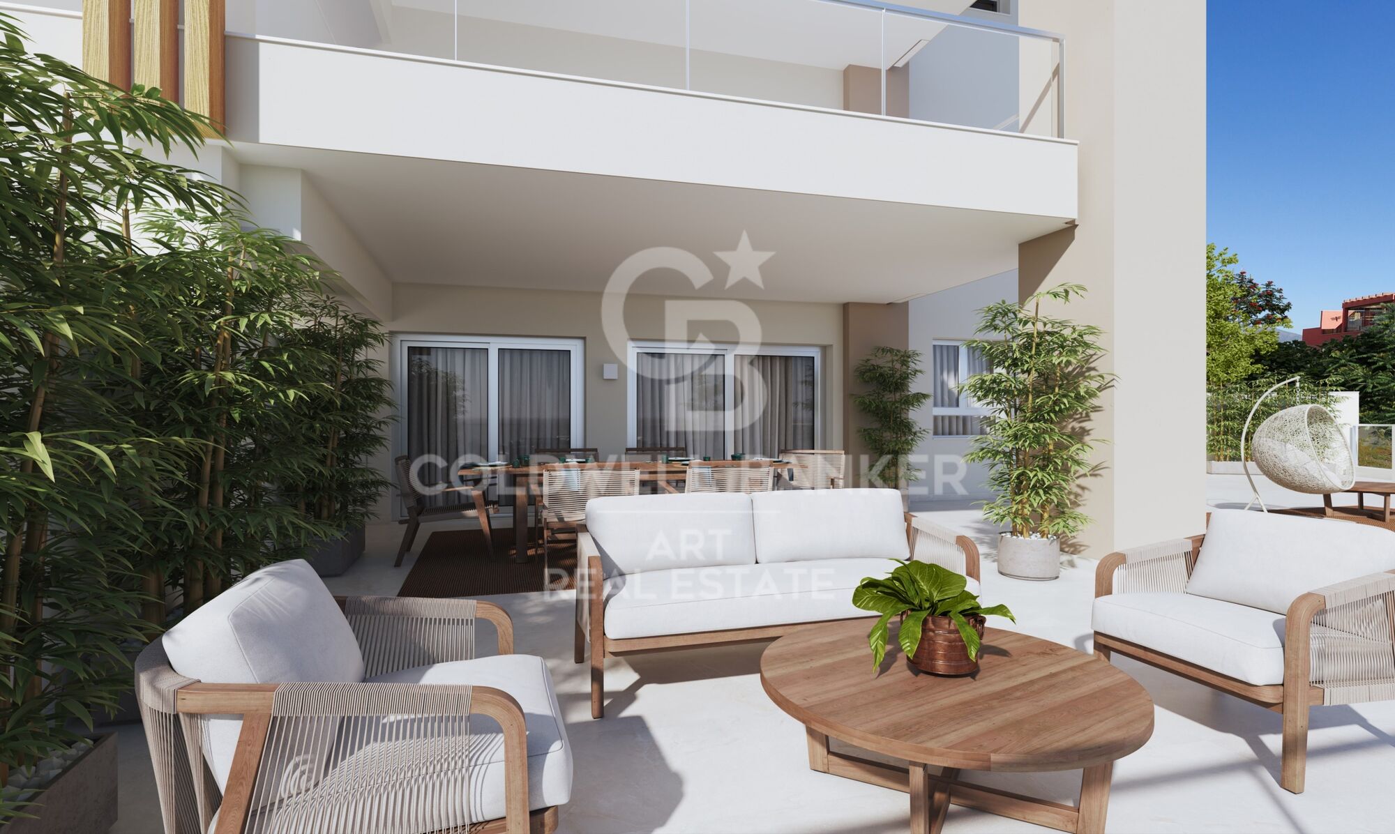 New apartments with panoramic views in Mijas