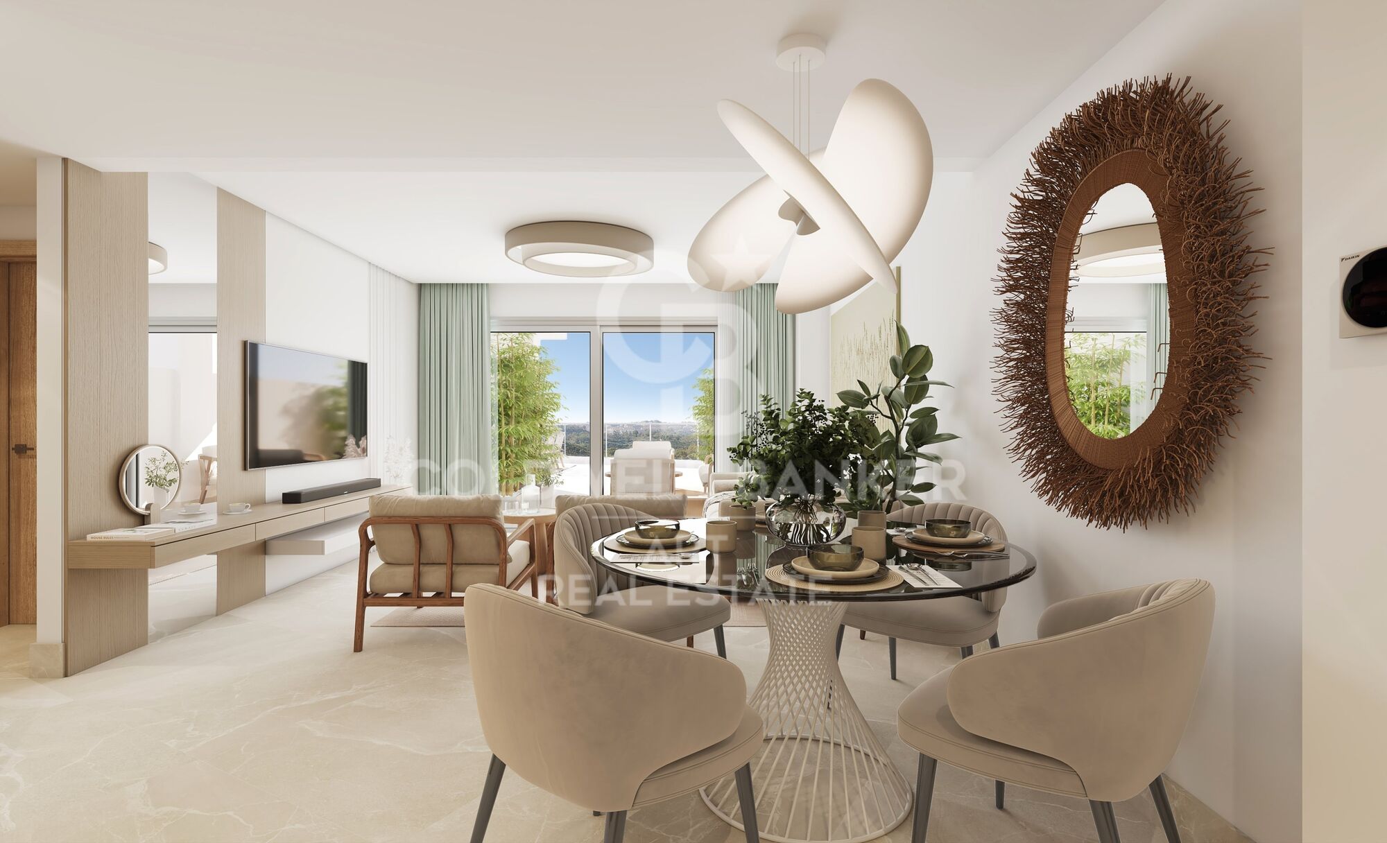 New apartments with panoramic views in Mijas