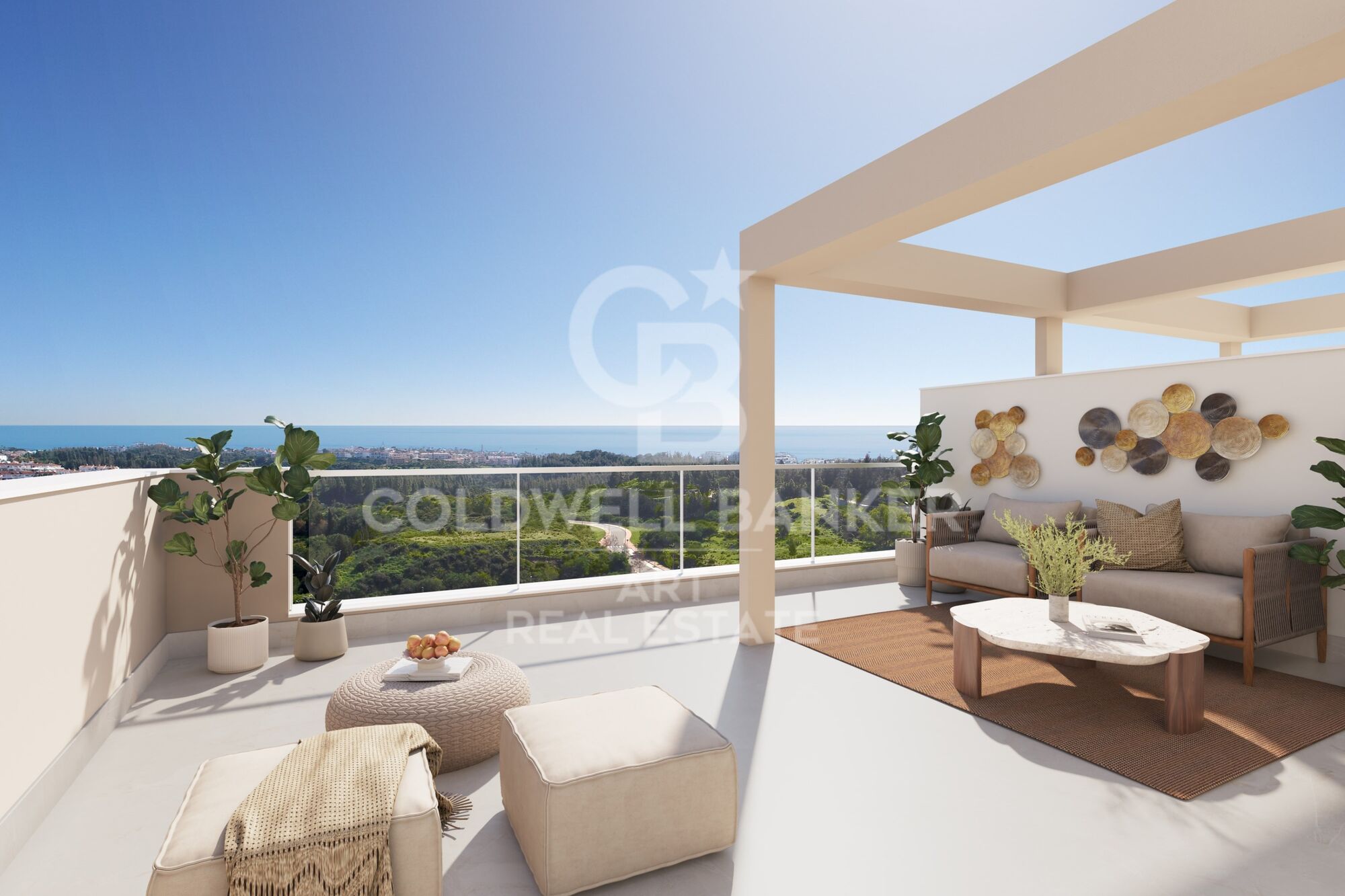 Nuevos apartamentos con vistas panorámicas en Mijas