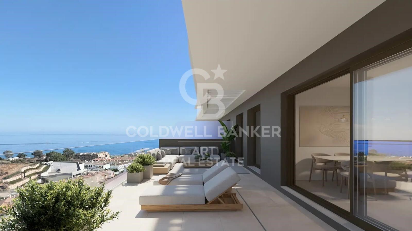 Appartements neufs spectaculaires avec vue imprenable sur la mer à Rincon de la Victoria