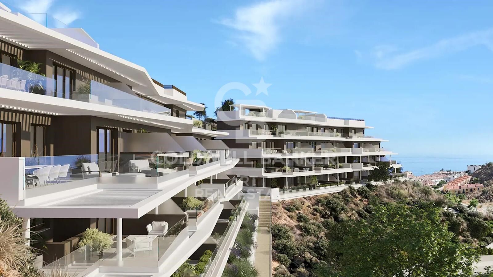 Spectacular new build apartments with incredible sea views in Rincón de la Victoria