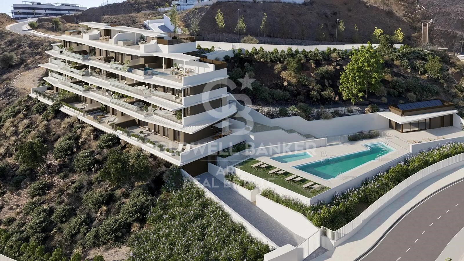 Spectacular new build apartments with incredible sea views in Rincón de la Victoria