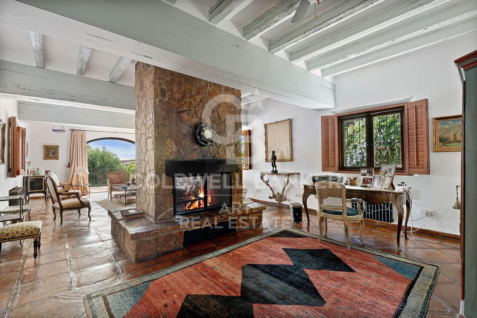 Charming Andalusian-style villa with La Concha views in Las Brisas, Nueva Andalucía, Marbella