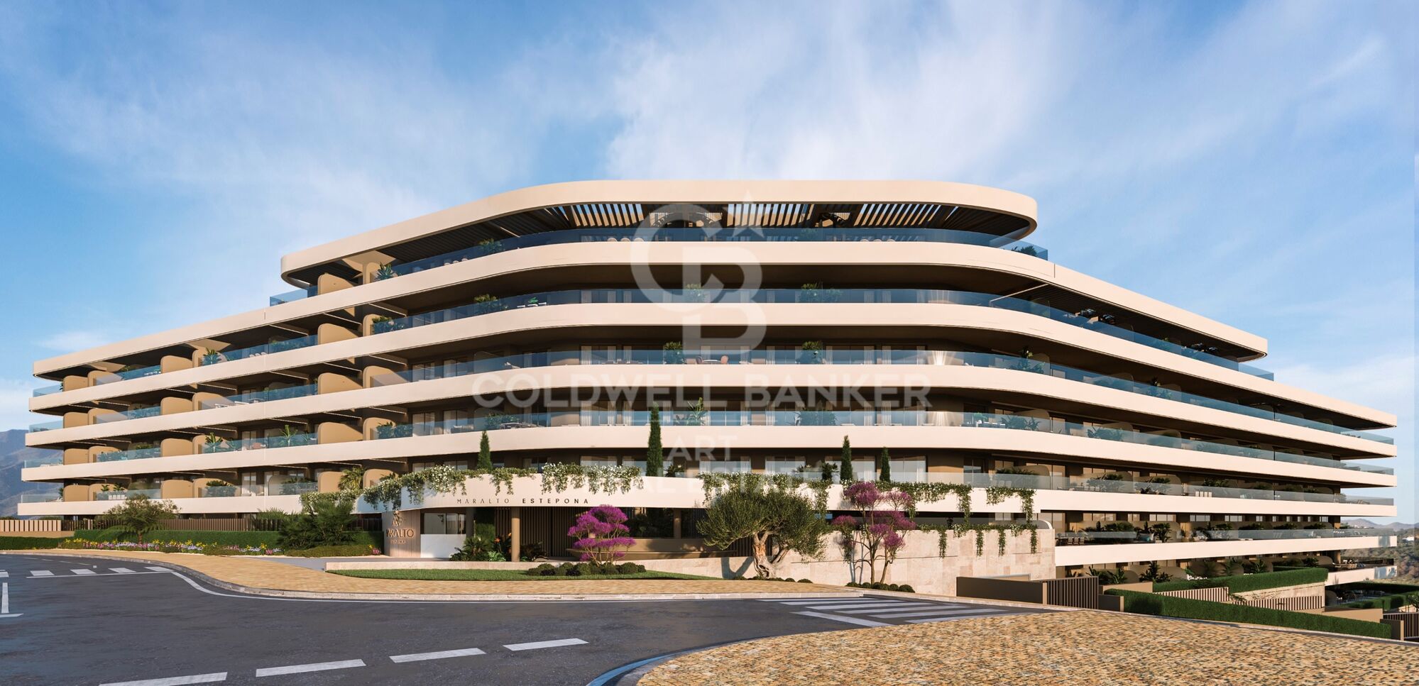 Große Wohnanlage in den Gebieten Las Mesas, Estepona